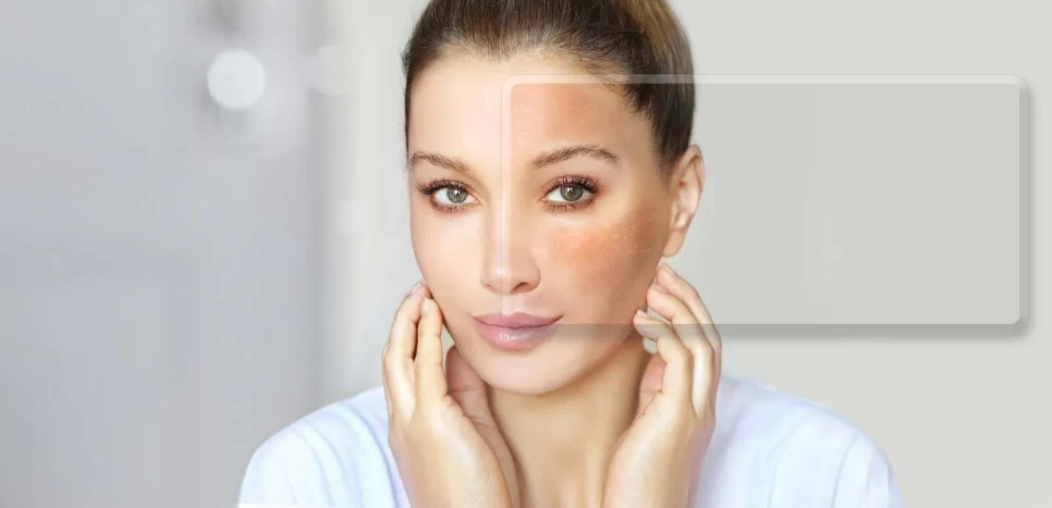 Herbal ingredients with skin blemish removal effect