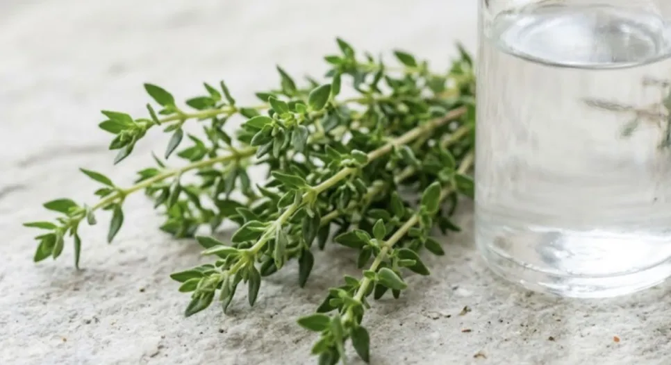 Thyme Hydrosol: The Spiced Water That Takes Its Sharpness From Phenols