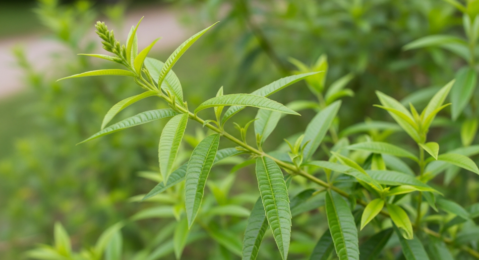 Limon verbenası (Aloysia citriodora) yaprakları